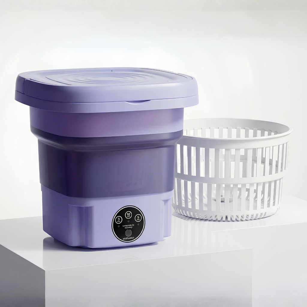 SockWashMax - 9L Portable Foldable Mini Sock Washer