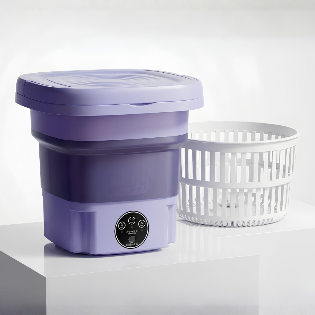 SockWashMax - 9L Portable Foldable Mini Sock Washer