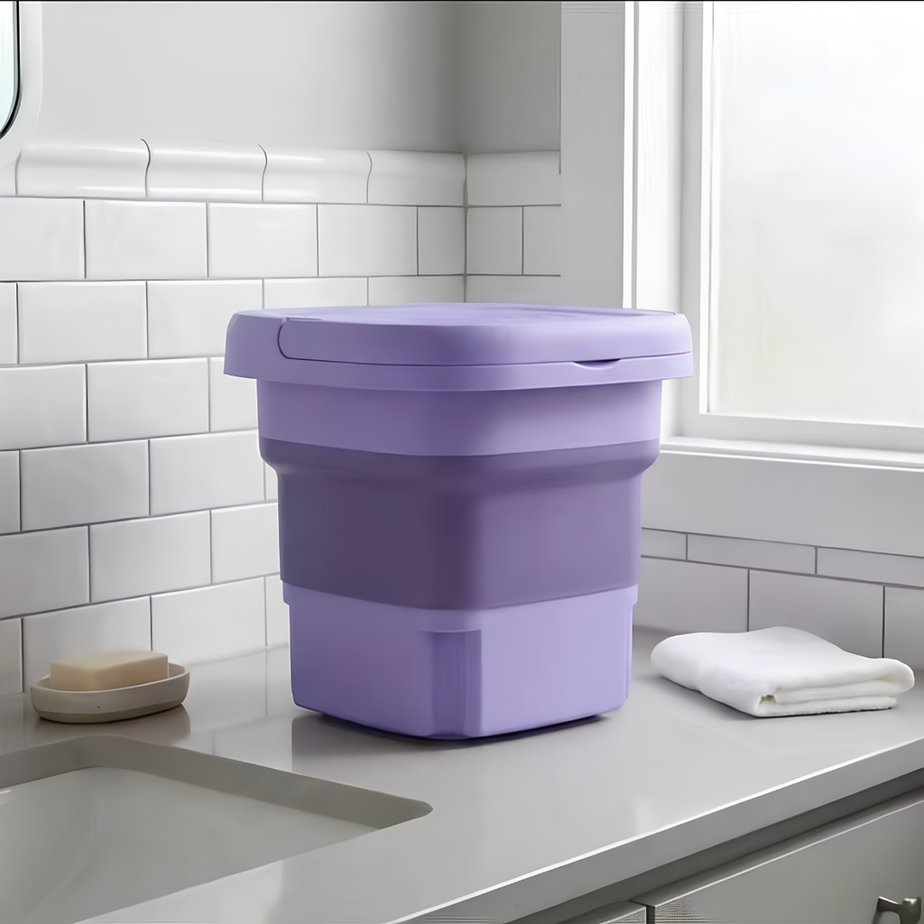 SockWashMax - 9L Portable Foldable Mini Sock Washer
